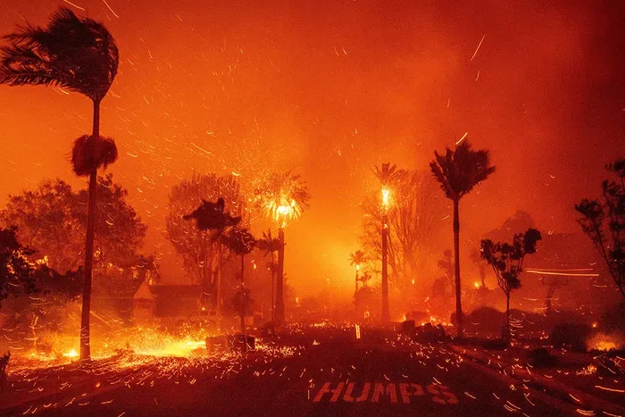 Los Angeles area is currently grappling with devastating wildfires