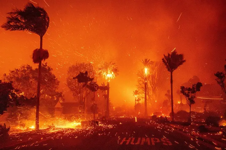 Los Angeles area is currently grappling with devastating wildfires