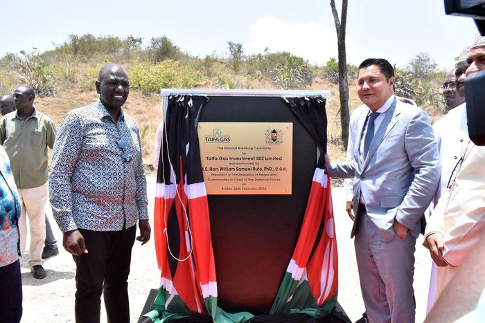 In 2023, President William Ruto commissioned Taifa Gas’s LPG plant at the Dongo Kundu special economic zone in Mombasa County.
