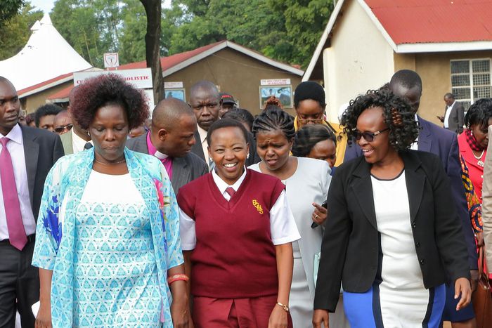 Rachel Ruto at Butere Girls High School