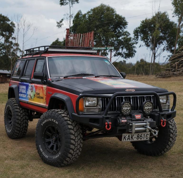A Jeep Cherokee modified for 4x4 off-roading events (Image: Files)