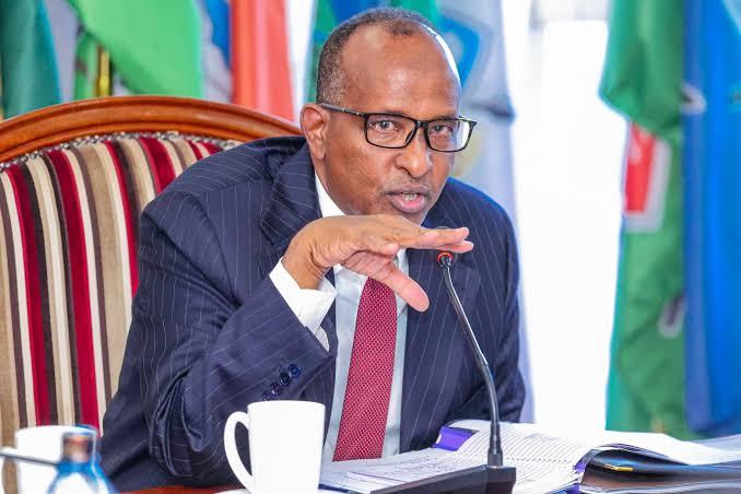 Hon. Aden Bare Duale, EGH, is a prominent Kenyan politician currently serving as the Cabinet Secretary for the Ministry of Health in the administration of President William Ruto (Image: Files)