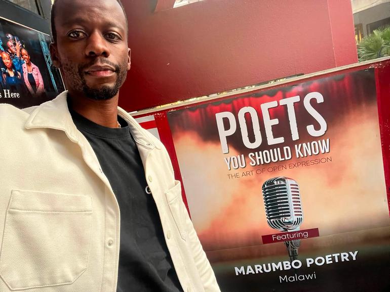 Marumbo Sichinga during the 'Poets You Should Know' event hosted at Alliance Française - Nairobi, on July 29th 2026 (Image: Files)