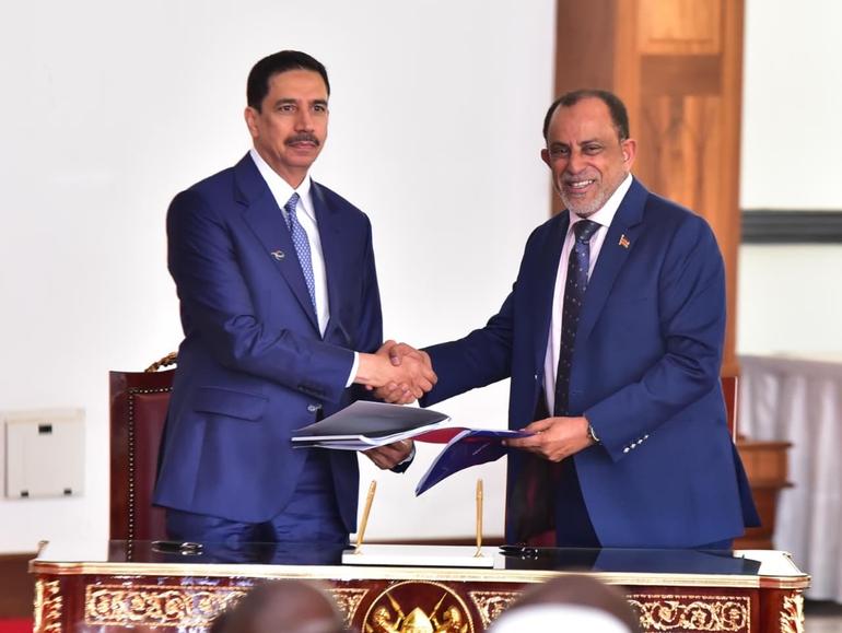 Suleiman Shahbal after signing on Gulfcap