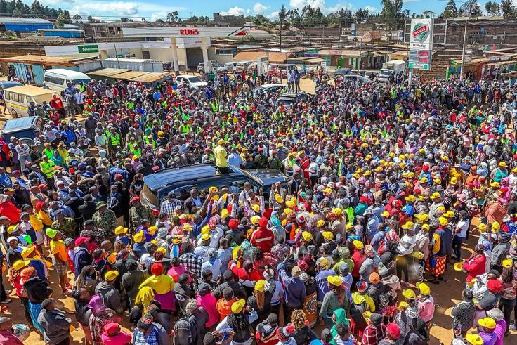 Paid to cheer: Inside Kenya’s political crowd-hiring business as 2027 race heats up