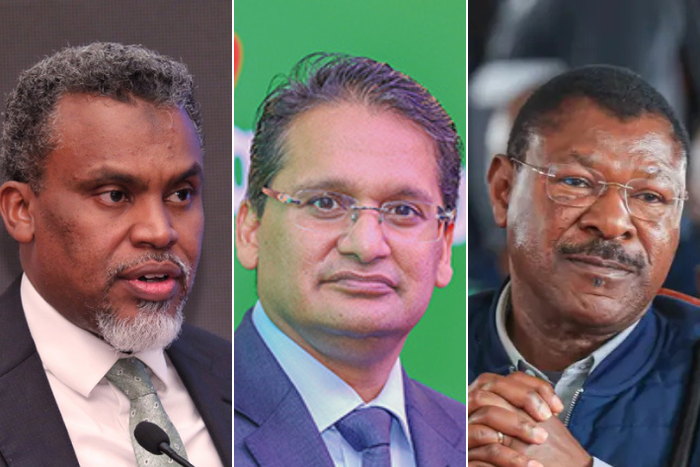 Noordin Haji, Adil Arshed Khawaja, Moses Wetang’ula