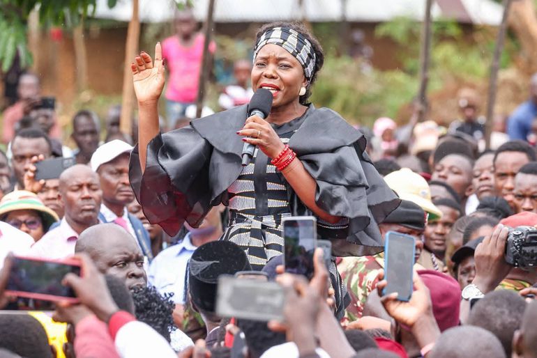 ODM acting Secretary General and Busia Woman Representative Catherine Nakhabi Omanyo