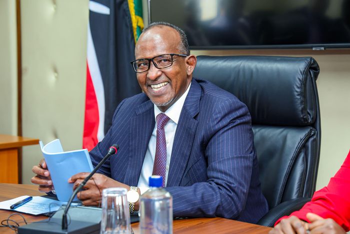 Ministry of Health CS Aden Duale