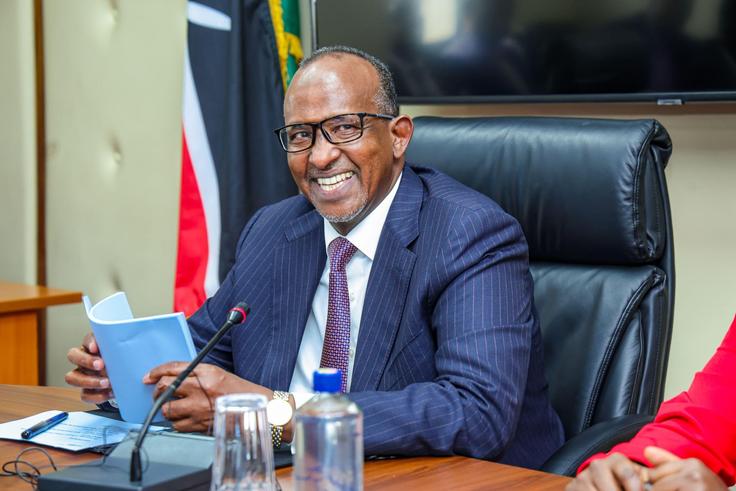 Ministry of Health CS Aden Duale