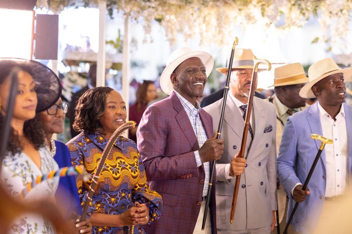 President Ruto attends a wedding ceremony on April 11, 2026