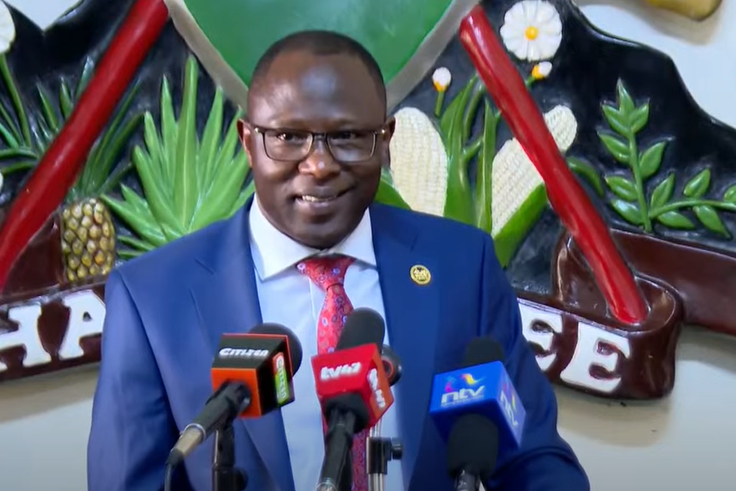 Chairperson of the Independent Electoral and Boundaries Commission (IEBC) Erastus Edung Ethekon