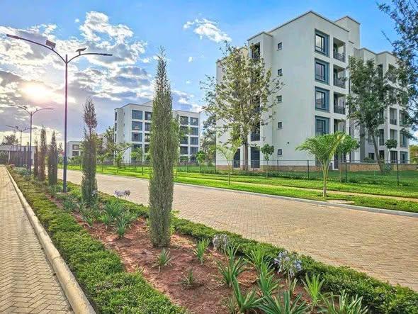 A section of the residential area currently under construction in the Northlands City project in Ruiru (Image: Files)
