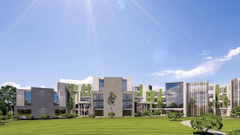 A design presentation of the AMREF International University, located at the Kenyatta Family's Northland's City, in Ruiru (Image: Files)