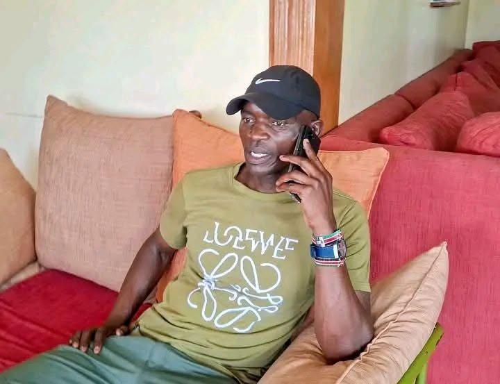 The late Raila Odinga's longtime bodyguard Maurice Ogeta.