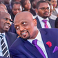 President William Ruto with his economic advisor Moses Kuria during a past event