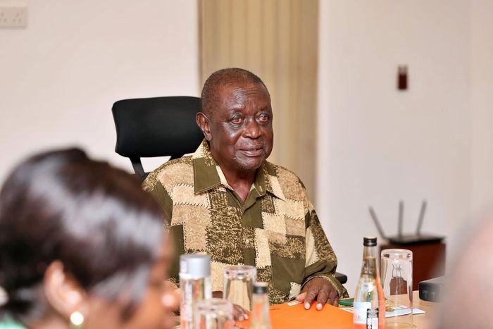 ODM Party Leader Oburu Odinga chairing the ODM Central Management Committee in Vipingo, Kilifi