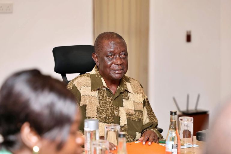 ODM Party Leader Oburu Odinga chairing the ODM Central Management Committee in Vipingo, Kilifi