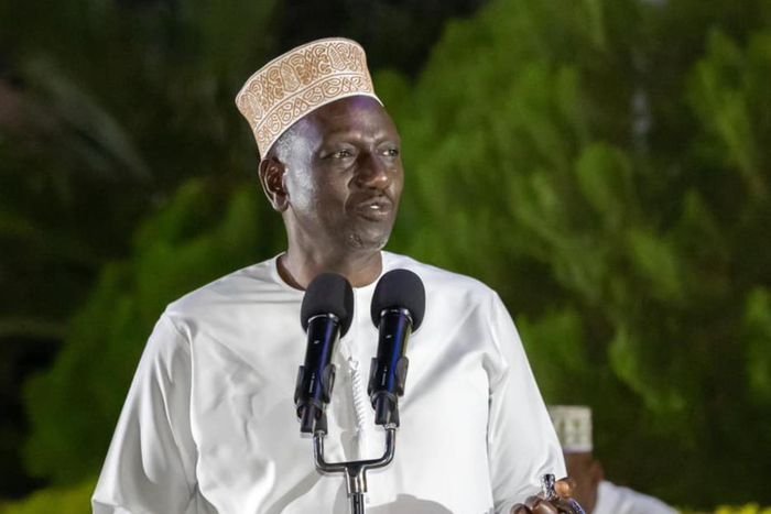 President William Ruto meeting grassroot leaders in Wajir