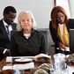 National Security Advisor Monica Juma with former U.S. Ambassador Meg Whitman