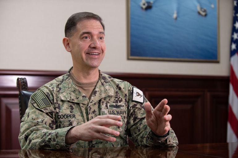 Admiral Brad Cooper, head of US Central Command (CENTCOM)