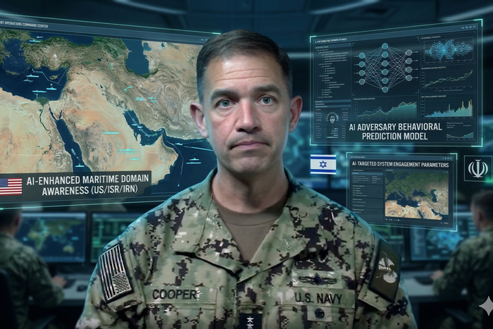 Admiral Brad Cooper, head of US Central Command (CENTCOM)