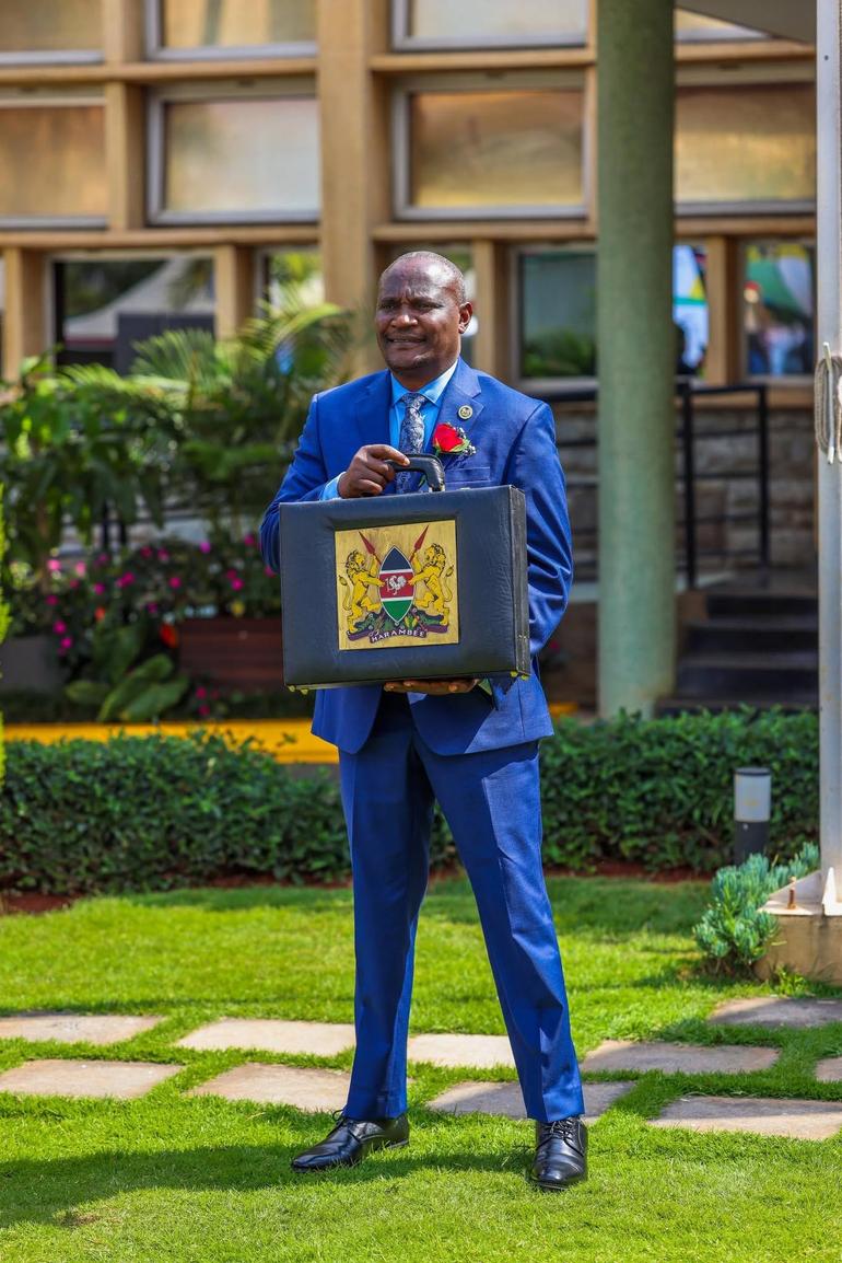 John Mbadi, Cabinet Secretary for the National Treasury and Economic Planning Presenting the 2026/2027 budget in the National Assembly