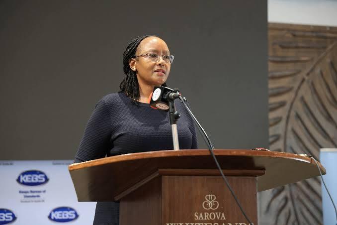Esther Ngari, EBS is the Managing Director (MD) of the Kenya Bureau of Standards (KEBS), a position she has held since May 2023 (Image: Files)