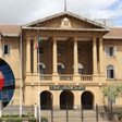 Court of Appeal at the Supreme Court building in Nairobi Central Business District and an inset of KRA