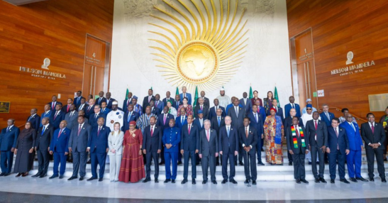 File image of African leaders, head of states and governments at the 39th Ordinary Session of the Assembly of the African Union Concludes in Addis Ababa, in February 2026