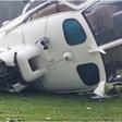 Helicopter crashes during takeoff at Kericho Golf Club, five taken to hospital