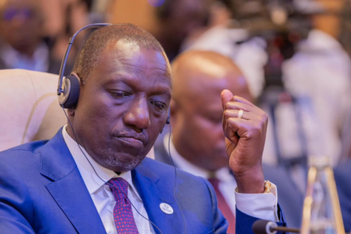 President William Ruto during the African Union Extraordinary Summit on Comprehensive Africa Agriculture Development Programme in Kampala, Uganda.