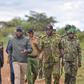 Interior CS Kipchumba Murkomen with top security chiefs led by IG Douglas Kanja tour Baringo County