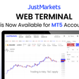 Trade Directly from Your Browser: JustMarkets Launches Its Web Terminal