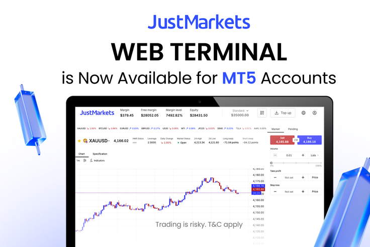 Trade Directly from Your Browser: JustMarkets Launches Its Web Terminal