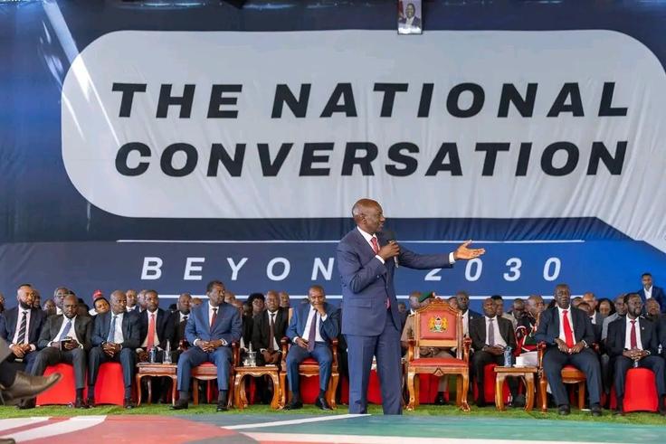 What was discussed at The National Conversation on Kenya’s future