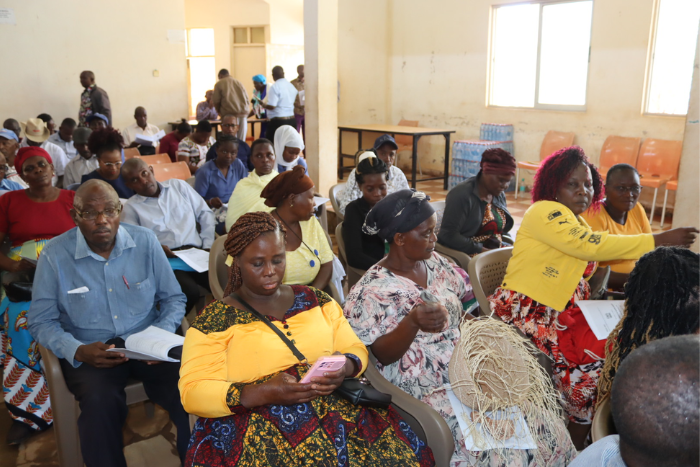 Kenyans during a past public participation exercise