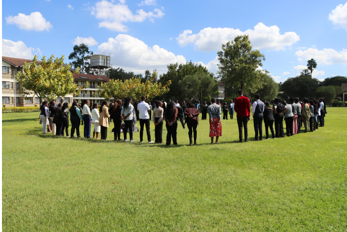 Students at the Kenya School of Law