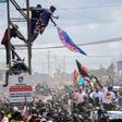 Edwin Sifuna and Babu Owino in the Linda Mwananchi convoy during its inaugural rally in Nairobi on Sunday, September 13, 2026.
