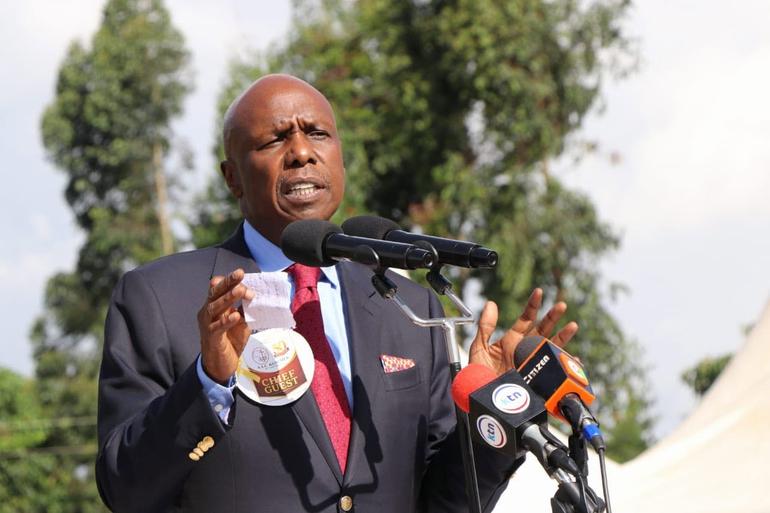 Former Baringo Senator Gideon Moi