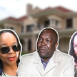 A collage of Jacob Juma and his widows Miriam Wairimu and Lydia Tabuke