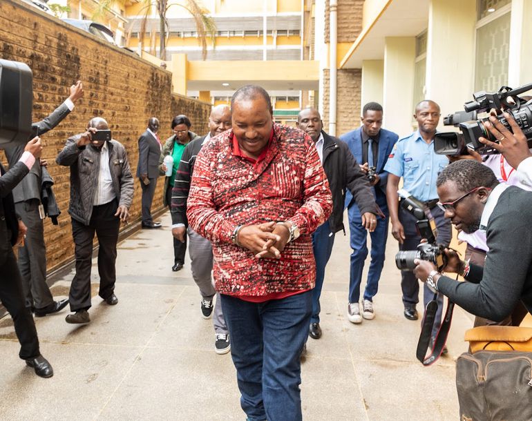 Former Governor Ferdinand Waititu
