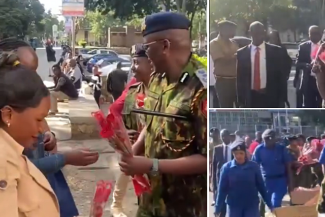 Deputy Inspectors General surprise Nairobi on Valentines day