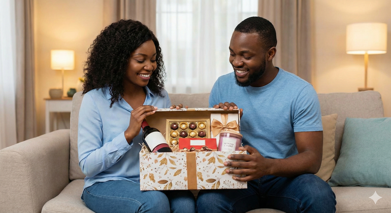 If you aren't sure about a single item, a well-curated hamper offers variety