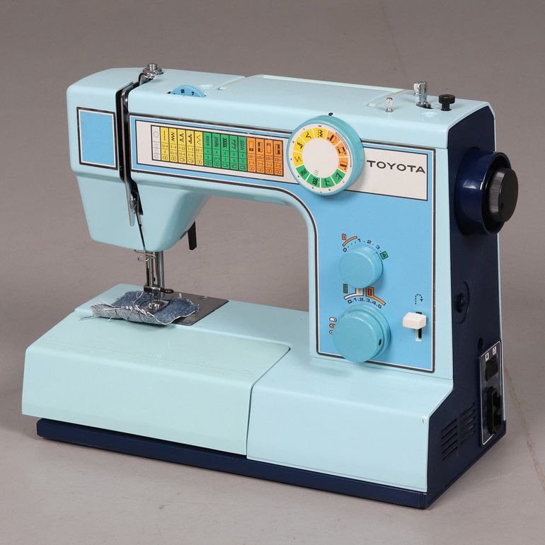 Sewing machine made by Toyota