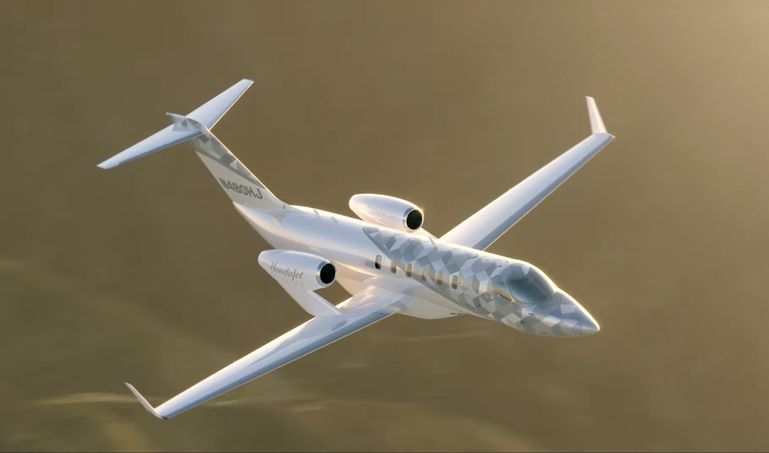 The HondaJet, made by Honda
