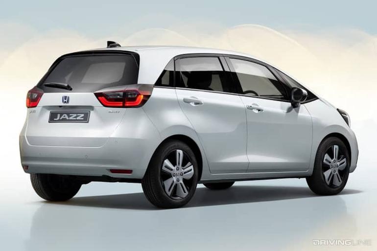 fourth-generation Honda Fit Hybrid