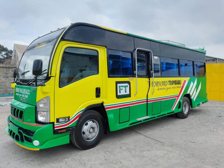 A Forward Traveller matatu