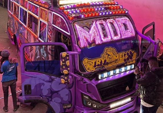 George Ruto's matatu christened Mood