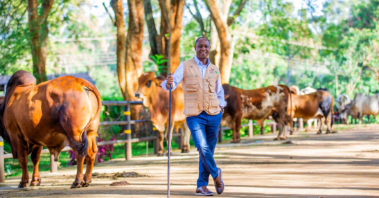 Principal Secretary for Livestock Development Jonathan Mueke