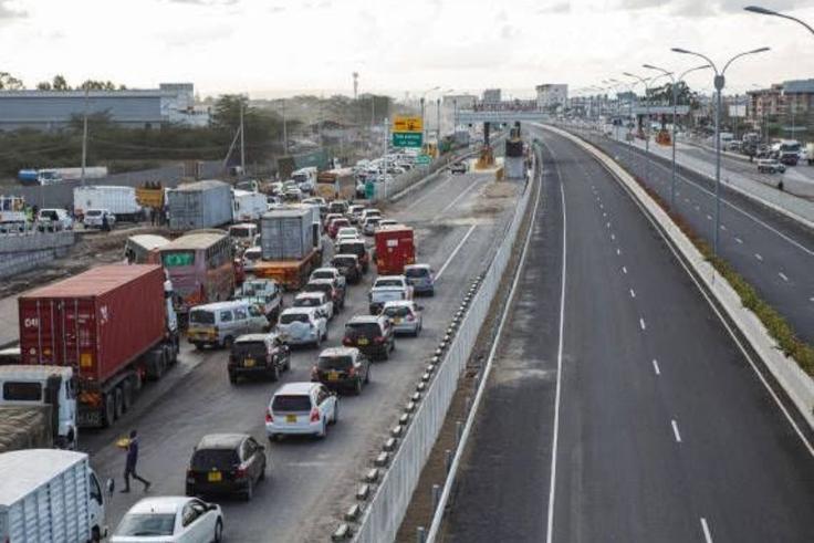 Old Mombasa Road in Nairobi, which is set for a major upgrade under a new infrastructure contract awarded to Chinese firm CRBC.